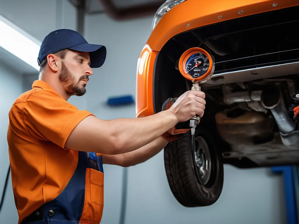 AC repair workshop