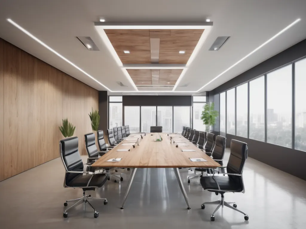 Modern meeting room