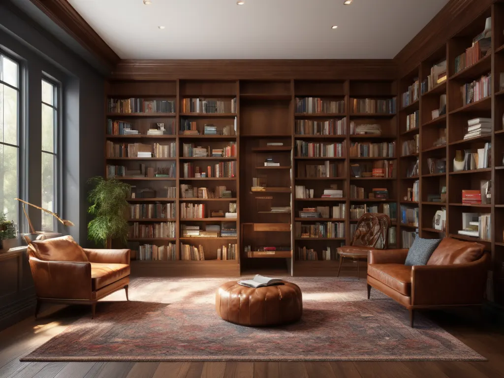 Library-style workspace