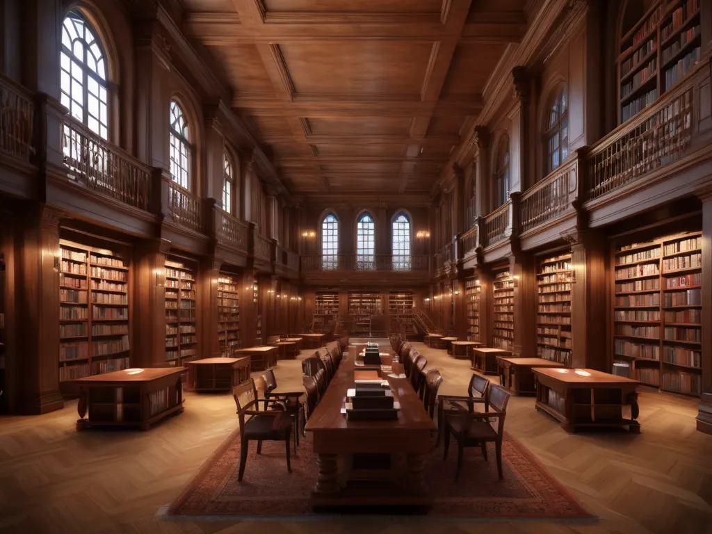 Library background