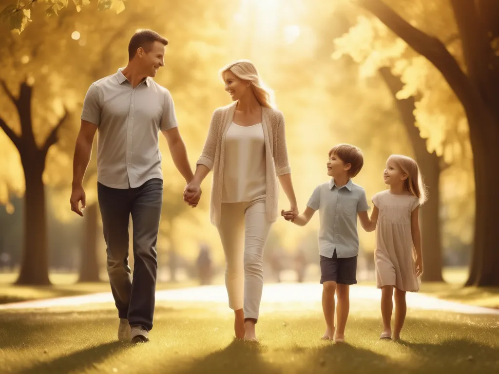Happy family representing the security and protection Life 360 provides