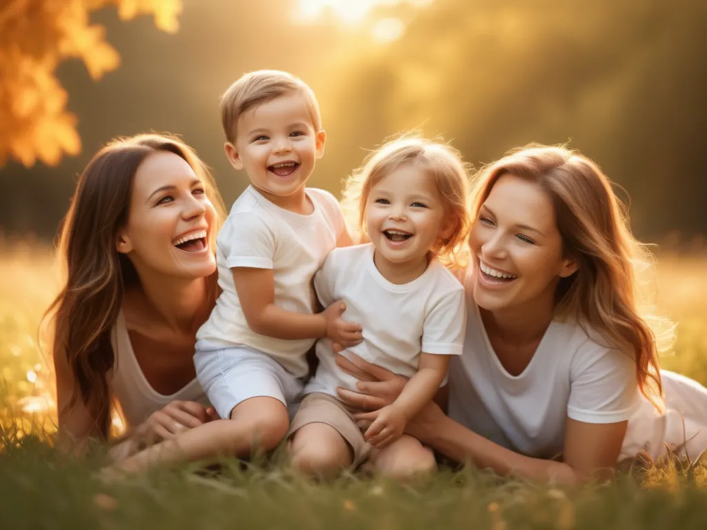 Happy family representing partnership and shared growth with Life 360