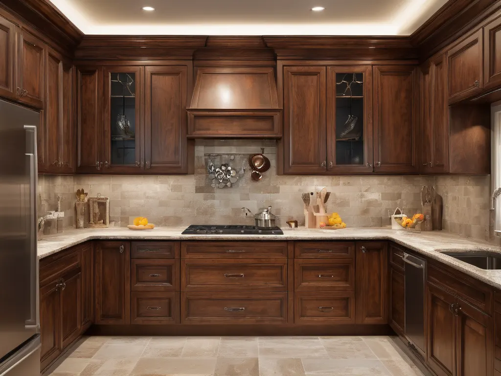 Custom kitchen cabinet design