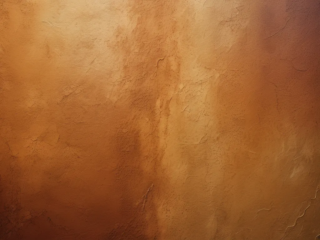 Decorative wall finish detail