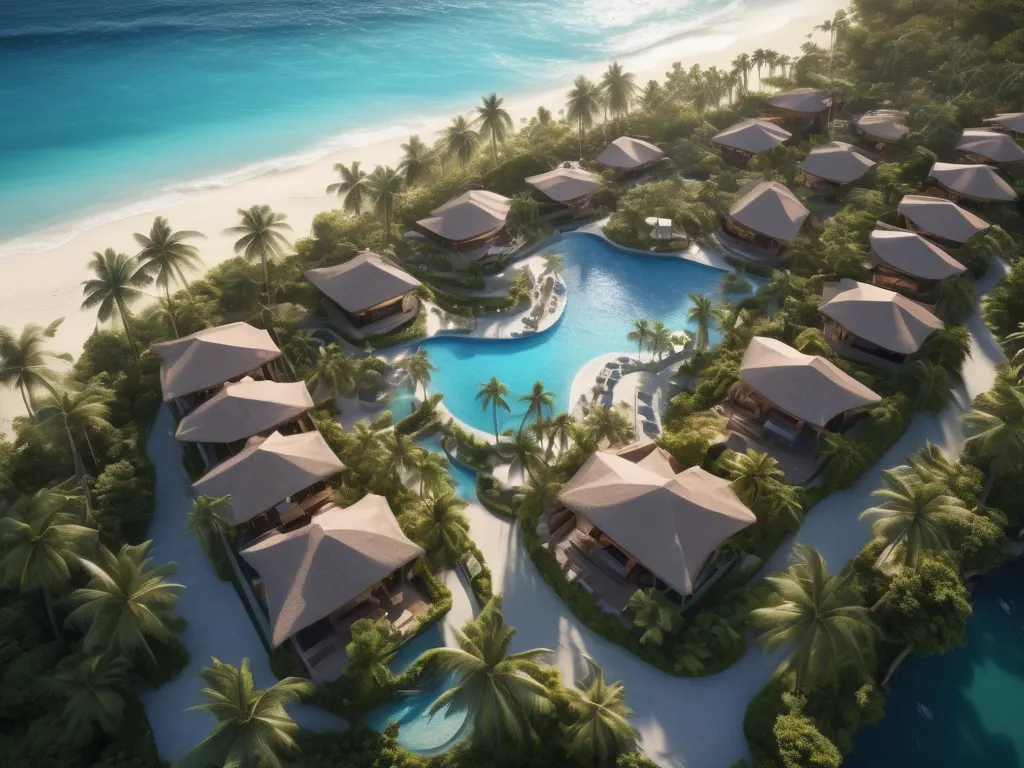 StayBari Resort Aerial View