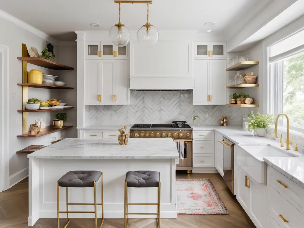 Renovated modern kitchen