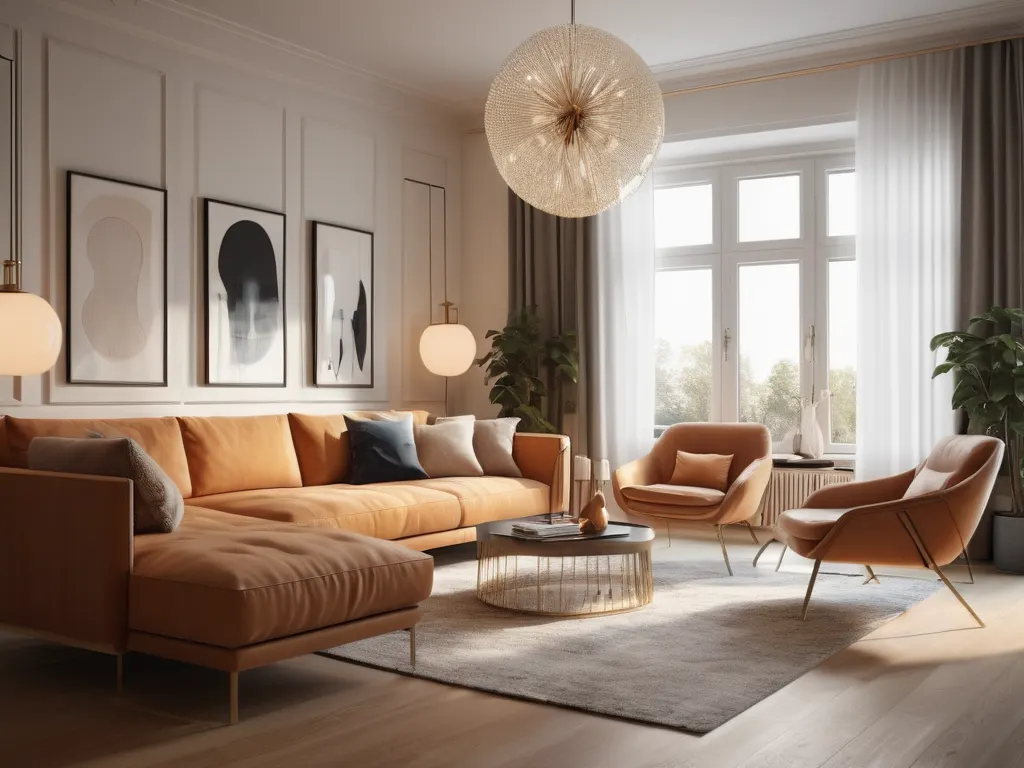 Contemporary living room renovation