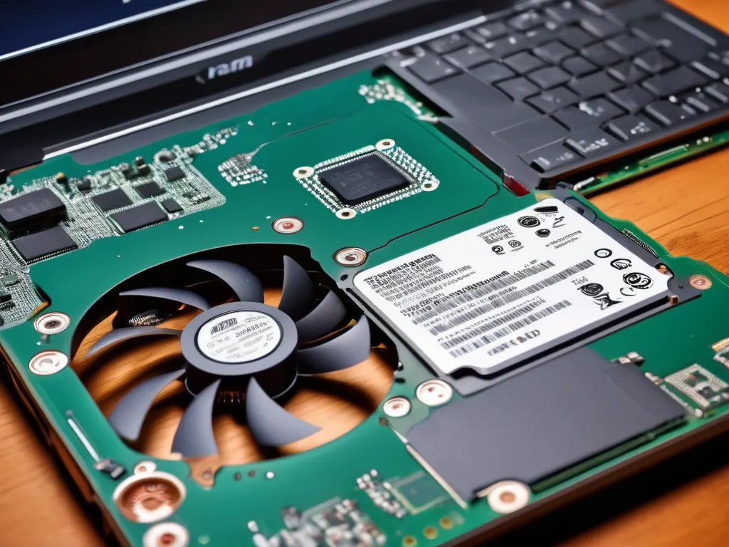 Laptop internal components