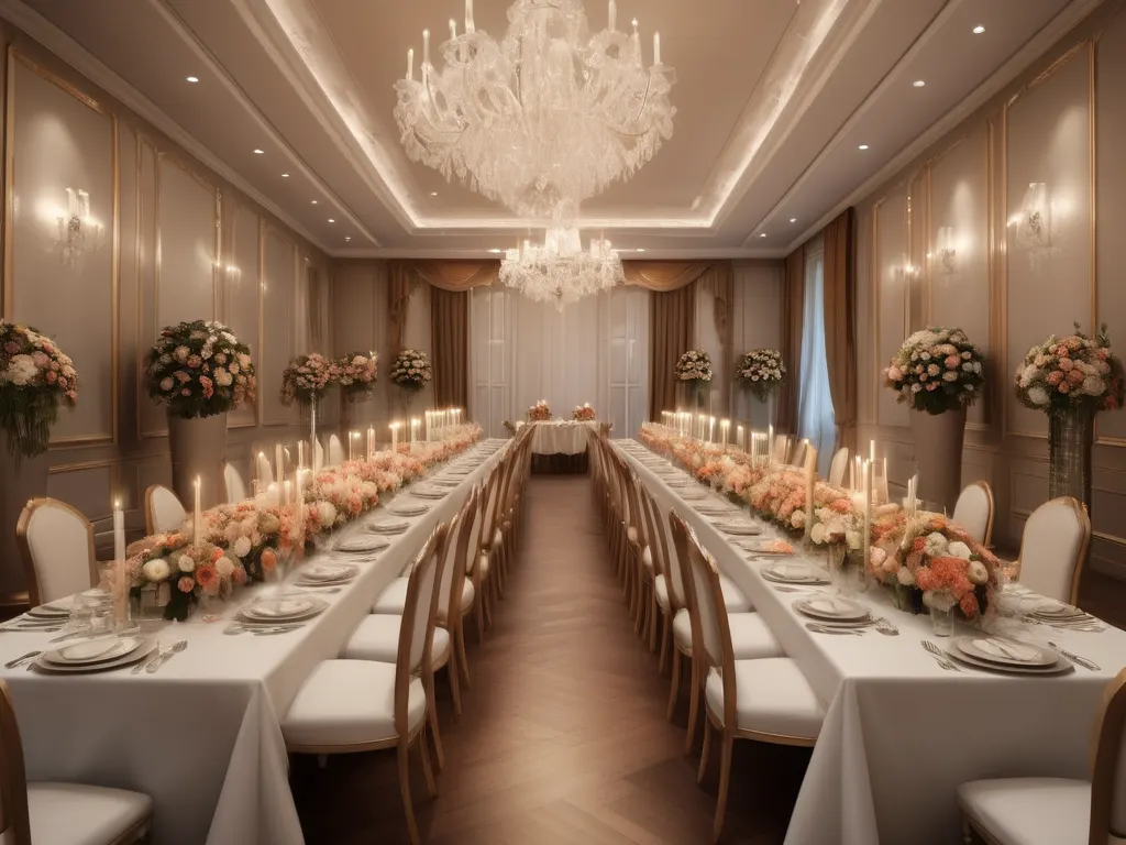Formal dinner event
